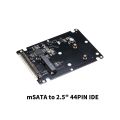 Adapter card mSATA to IDE adapter card conversion card mSATA. 