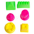 Nice 6pcs/set Pyramid Sand Castle Clay Mold Building Model Beach Toys For Kids Child Baby W15. 