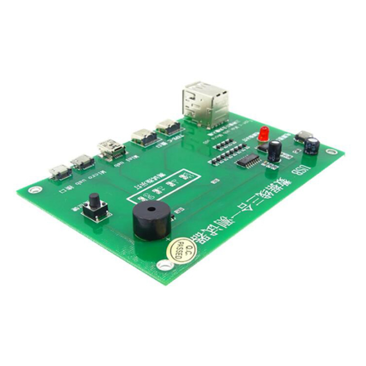 2X USB Cable Tester, Data Wire Test Fixture Precise Type-C/Mini USB ...