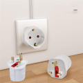 3PCS Universal Travel Adapter European to British EU to UK Plug Adapter Type G Electrical Plug Converter Socket. 