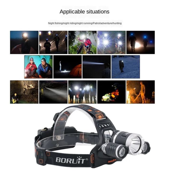 1-5PCS%20LED%20Headlamp%204-Mode%20Waterproof%20Headlight%20USB%20Rechargeable%2018650%20Head%20Torch%20for%20Camping%20Hunting%20-%20Image%206