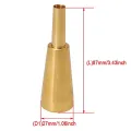 7C Silver Trumpet Mouthpiece Metal Trumpet for or. 
