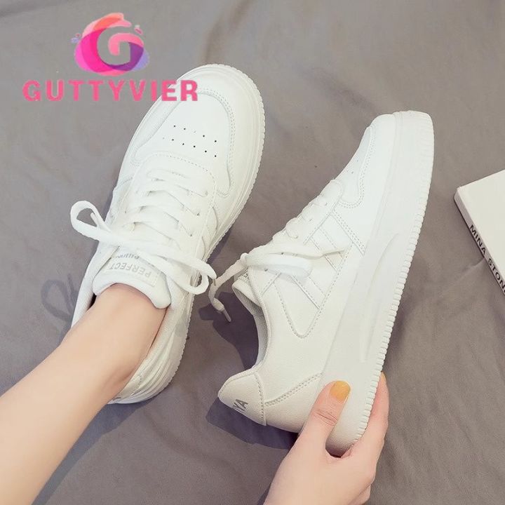 New white shoes ins Trendy Fashion Joker Women's Sneakers 2024 Summer Popular Korean Student Leisure Sneaker