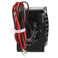 1 Piece Thermostatic Ceramics Fast Heating Air Dehumidification DC Fan Heater PTC Fan Heater DIY Accessories (24V 200W). 
