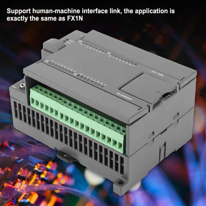 PLC%20Board%20Anti-Interference%204%20Way%20100%20Pulse%20Output%20Programmable%20Logic%20Controller%2024V%20Support%20Ladder%20Programming%20Download%20-%20Image%206