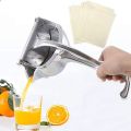 Stainless Steel Lemon Squeezer Citrus Juicer Hand Press Heavy Duty Manual Squeeze Juice Extractor. 