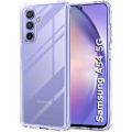 Transparent Bumper Back Cover for SAMSUNG A54 5G. 