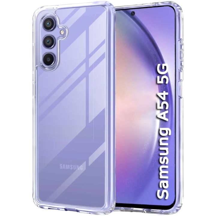 Transparent%20Bumper%20Back%20Cover%20for%20SAMSUNG%20A54%205G%20-%20Image%203