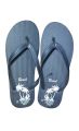 Black Colour Durable flip flops Rubber Slippers for Men. 