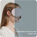 Double-Sided Silk Sleep Eye Mask Portable Travel Eyepatch Warm And Cold Nap Rest Blindfold Eye Cover Sleeping Mask Night Eyeshade 1Pcs. 