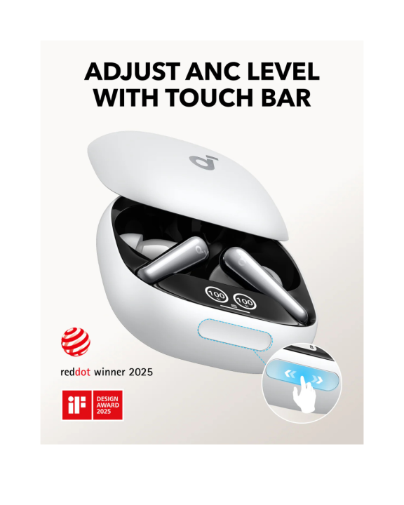 Soundcore Liberty 4 Pro ANC Earbuds | Hi-Fi Sound & 3× Noise Cancellation