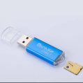 USB Micro SD/TF Card Reader USB 2.0 Mini Mobile Phone Memory Card Reader High Speed USB Adapter For Laptop Computer. 