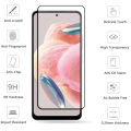 Redmi Note 12 tempered glass Redmi Note 12 4G Full Cover Glue 9H Screen Protector. 