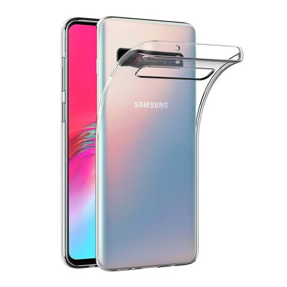 For Samsung Galaxy S10 5G Transparent Clear Soft TPU Case Cover