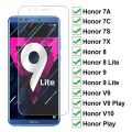 9H hardness Tempered Glass For Huawei honor 8 9 Lite Screen Protector Honor 7X 7A 7C 7S Transparent Protective Glas Film Cover. 