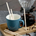 50Pcs Disposable Wooden Coffee Stirrers Hot Cold Drinking Stir Beverage Stir Sticks Biodegradable Kitchen Utensils Bar Cafe Use. 