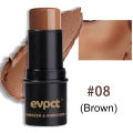 Face Bronzer Stick Cream Contour Stick Moisturize Highlighter Pen Cheek Brightens Shades Long Lasting Face Illuminator Makeup. 