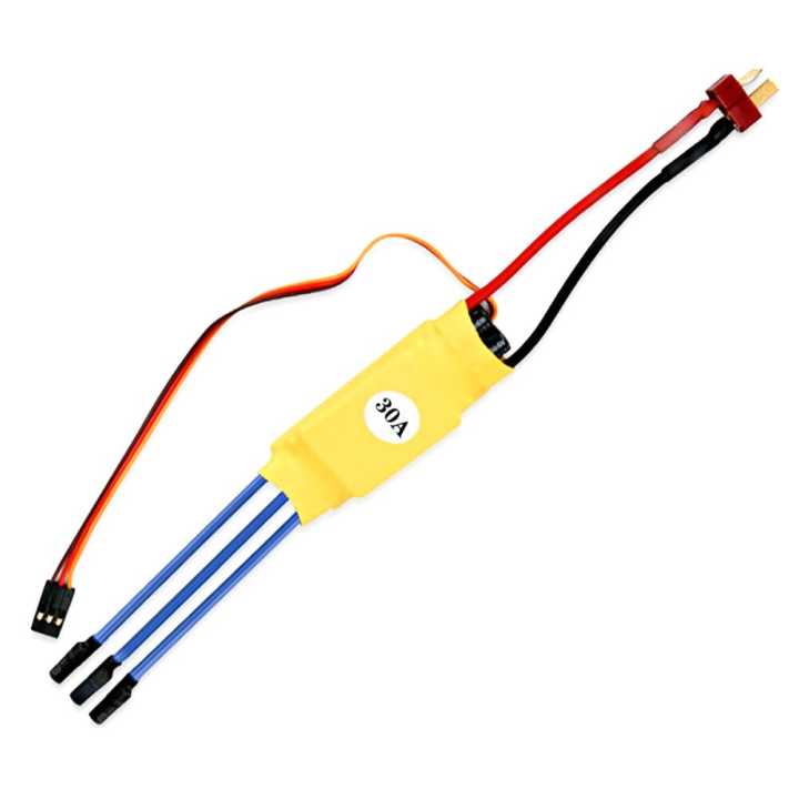 ESC 30A Yellow  ESC  Brushless Motor Speed Controller RC ESC for FPV Drone Plane Helicopter Boat 30A ESC