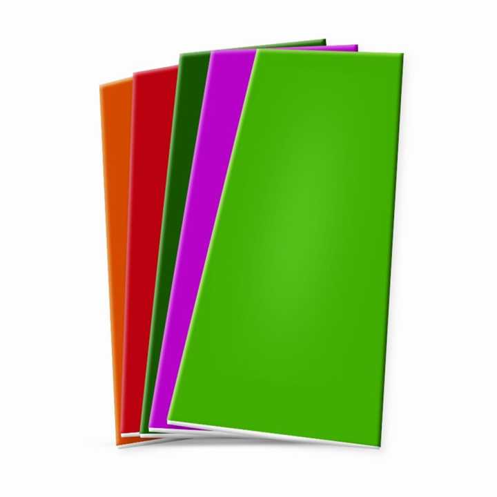 Richard Varnish Paper (Good Quality) - 50 Sheets - Light Green