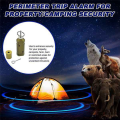 Camp Security Perimeter Alarm, 360º Perimeter Trip Alarm, Camping and Property Security Early Warning Security System. 