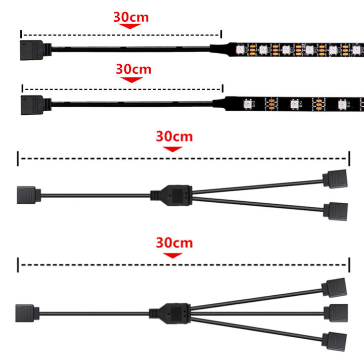 Ws2812b%20Rgb%20Led%20Strip%205v%203%20Pin%20Addressable%20Led%20Headers%20Pc%20For%20Aura%20Sync%20/%20Mystic%20Sync%20/%20Rgb%20Fusion%202.0%20-%20Image%203