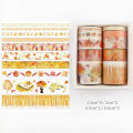 RHS Online 10 Rolls/Set Washi Tape Decorative Masking Tapes Sticky Paper Tape for Journals DIY Crafts Gift Wrapping. 