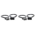 4X Fibre Optic Loop Connector Cable Fits for BMW Mercedes Audi NBT CIC CCC. 