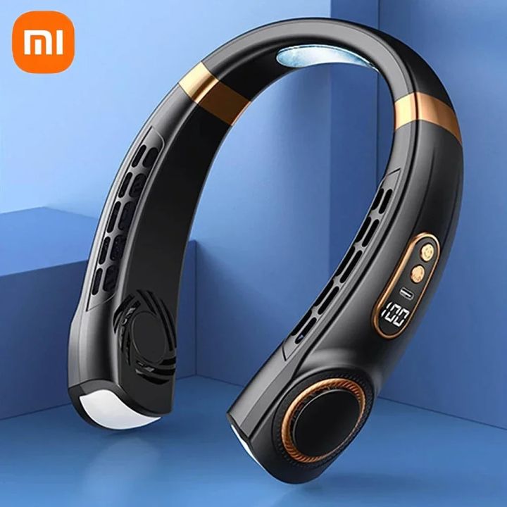 Xiaomi%208000mAh%20USB%20Neck%20Fan%20Portable%20Bladeless%20Mini%20Rechargeable%20Silent%20LED%20Digital%20Display%20Electric%20Air%20Cooler%20-%20Image%206