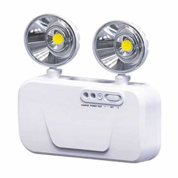 LED Emergency Lamp Rechargeable Emergency Light Twin Spot 10W Home Office Shop Automation Systems