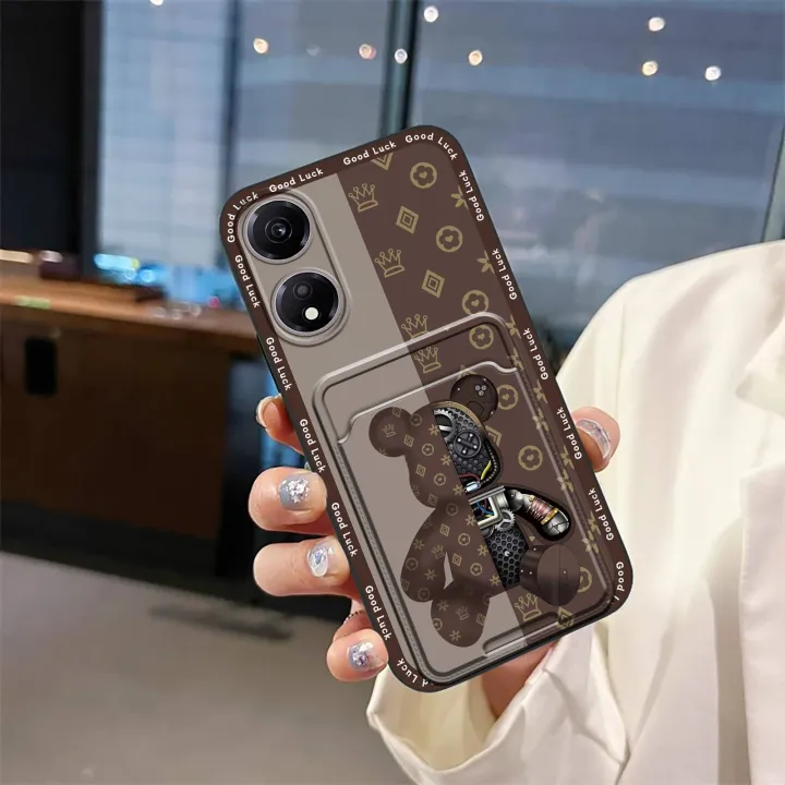 Card%20sleeve%20Cute%20Phone%20Case%20For%20Honor%20Play40C/Honor%20X5%20Plus%20Card%20bag%20Silicone%20Dirt-resistant%20Waterproof%20Soft%20case%20Cover%20-%20Image%204