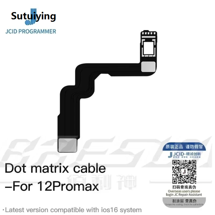 Sutuiying%20Affordable%20JC%20Dot%20Matrix%20Cable%20For%20iPhone%20X/XR/XS%2011/12/13/14%20Pro%20Max%20Mini%20Dot%20Projector%20Read%20Write%20Dot%20Matrix%20Face%20ID%20Repair%20Flex%20Cable%20IC%20-%20Image%202