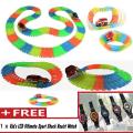 Miraculous Track Bend Flex Glow  Toy Race Stunt Track Set + FREE  Watch. 