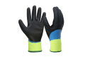 1 Pairs Pack - Latex Coated 100% Cotton - Work Safety Gloves. - For all Types of Home Work Material Handling General Maintenance Construction Work.. 