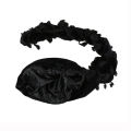 Yfashion Men Turban Hat Vintage Twist Head Wraps Sleep Hat Sunscreen Satin Lined Beanie Cap For Dance Club Dating. 