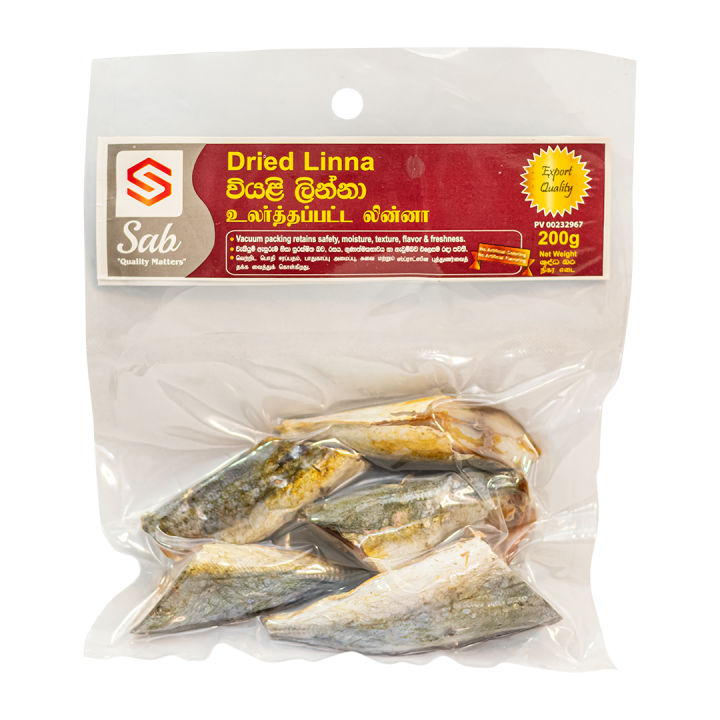Sab Dried Linna (Linna Dry Fish Karawala) 200g
