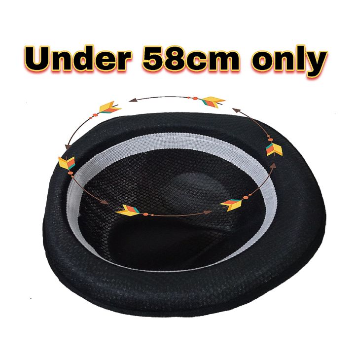 Nylon%20Wide%20Brim%20Hat%20Fedora%20Cap%20-%20Michael%20Jackson%20Style%20Hat%20-%20Fits%20Under%2058cm%20-%20Hats%20Caps%20-%20Image%202