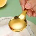 1pcs Cute 304 Stainless Steel Creative Mini Round Teaspoons Baby Ice Cream Dessert Spoon Kitchen Accessories Coffee Tiny Spoon. 