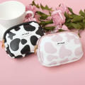 Student Coin Bag Storage Bag Ladies Purses ID Card Storage Bag Printed Wallet New Wallet Double Zip Wallet. 