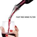 Stainless Steel Decanter Fast Decanter Mini Filter Air Intake Bottle Pourer Aerator for Home Bar Decanter. 