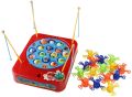 Electronic 2 in 1 Colorful Octopus Shark Ocean Animals Rotating Fishing Pool Board Pretend Play Game Music Toys Set Beach Fish Toy Birthday Gift for Boys Girls Kids with 30 Fishes 4 Fishing Rods. 