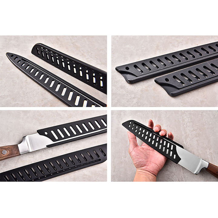 Kitchen%20Knife%20Sheath%20Black%20Plastic%20Knife%20Covers%20Knife%20Blade%20Protector%20Cover%20Tool%20HEQING%20-%20Image%205