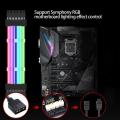 Pc Case Extension Rgb Cable Computer Motherboard Power Supply Color Line 5v 8pin Argb Lighting Strip Streamer Transfer Adapter. 