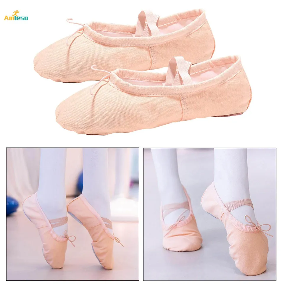 Ballet Dance Shoes Pointe Shoes Flats Dance Slipper Split 34