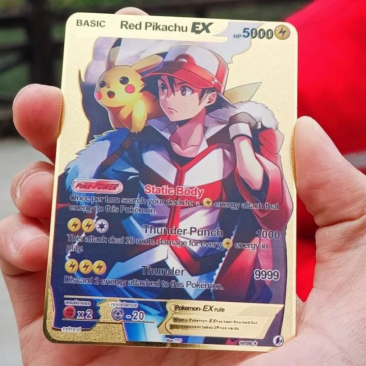 pokemon%20cards%20golden%202023%20Pokemon%20Card%20Charizard%20Ash%20Ketchum%20Energy%20Gold%20Metal%20Card%20Gengar%20Arceus%20Rare%20Game%20Collection%20Battle%20Trainer%20Card%20Kid%20GiftParty%20Games%20Crafts%20-%20Image%205