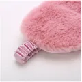 Pure Color Imitation Silk Eye Mask Sleeping Eye Protection Comfortable And Breathable Plush Eye Mask For Women And Men. 