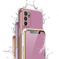 For Oppo Reno6 5G Case OPPO Reno 6 Z Phone Case CPH2237 Case oppo reno6Z Reno 6z 4G Luxury Square Plating Shockproof Back Cover. 