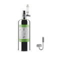 2L Double Aquarium CO2 Generator System Kit CO2 Stainless Steel Cylinder Generator System with Bubble Diffuser Carbon Dioxide Reactor Kit for Plants Aquarium. 