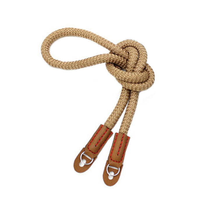 【VogueVenture】Universal Camera Elegant Cotton Tape Strap Neck Shoulder ...
