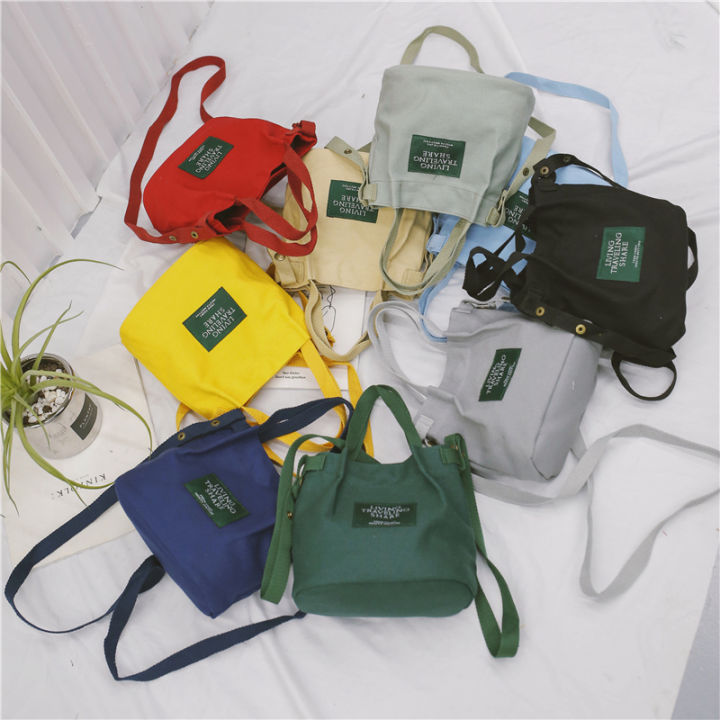 %E3%80%90WEJA%E3%80%91Kstyle%209108%20Korean%20Fashion%20Top%20Seller%20Premium%20Canvas%20Fashion%20Women%20Sling%20Bag%20Handbag%20Handbeg%20Wanita%20-%20Image%203