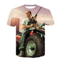 2020 new Grand Theft Auto Game Tops Clothing GTA 5 t shirt Outwear Costumes Kids Clothes Girls T Shirts men summer. Vestrt. 